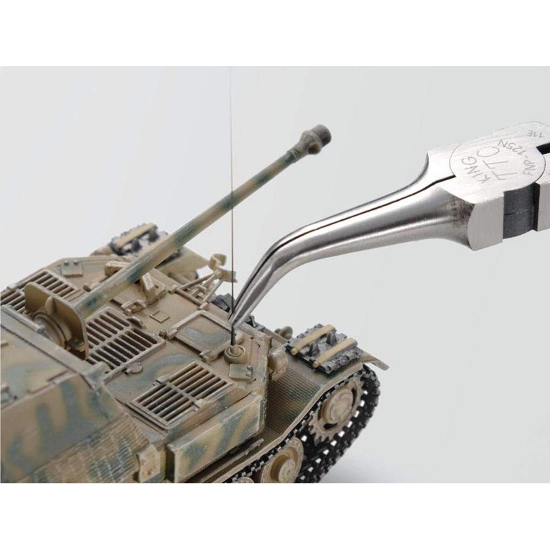 ツノダ(Tusnoda) King TTC 先細ラジオペンチベントタイプ 125mm FNP-125N