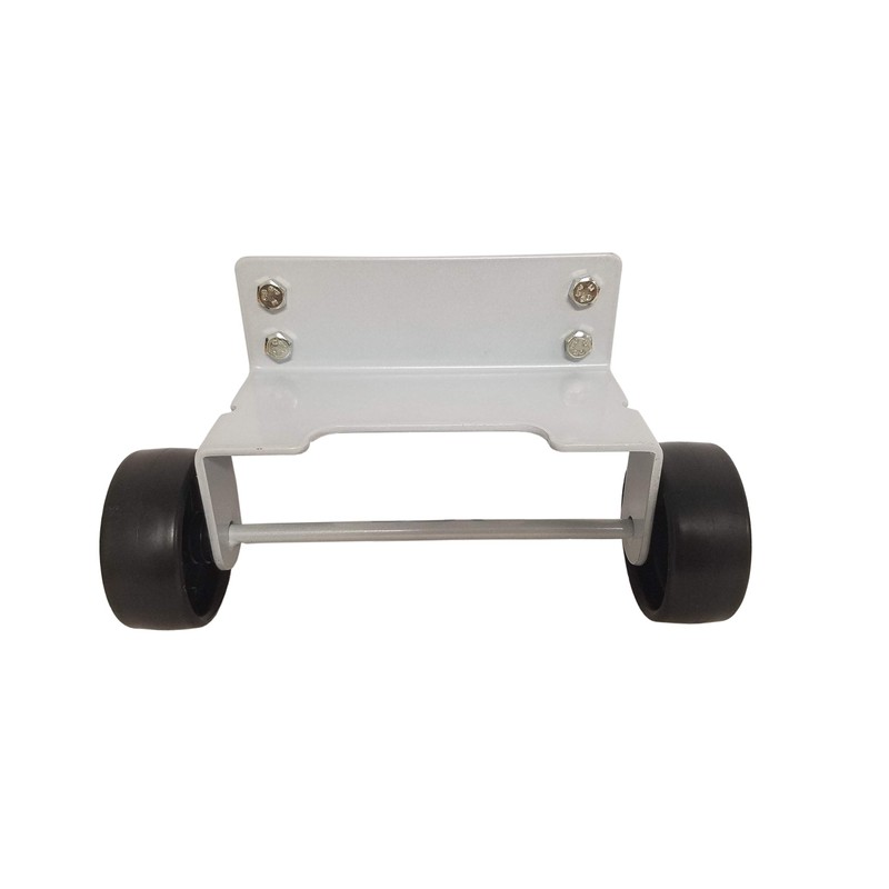 Hiland SGT-WHLS-SS Wheel Set for Square Glass Tube Patio Heater,