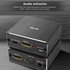 4K X 2K Audio Extractor for HDMI SPDIF 3.5mm Stereo