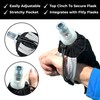 FITLY Running Handheld Water Bottle 12 oz Soft Flask -