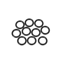 TA-VIGOR 10Pcs Nitrile Rubber O-Rings, 17mm OD 12mm ID 2.5mm Width Rubber Washers Spacer O-Rings Gasket kit, Metric Sealing Gasket for Hose, Faucet, Automotive, Plumbing