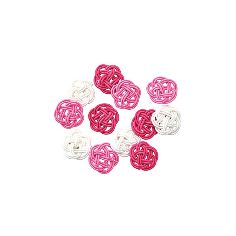 Tokyodo MH000490-002 Petite Plum Knot Pink Mix Diameter Approx. 5.9