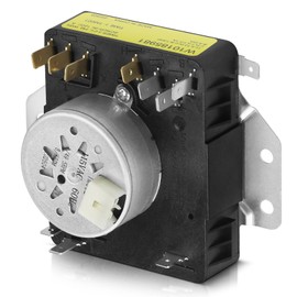 W10185981 Dryer Timer, Compatible with Whirlpool M-aytag, KitchenAid, Jenn-Air, Amana, Replacement for W10857612, AP6003908, 4454384, PS11731366, W10745655