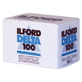 Ilford 1780624 Delta 100 Professional Black-and-White Film, ISO 100, 35mm 36-Exposure (3 Pack)