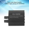 Stereo Music Signal Preamplifier 2 In 2 Out Audio Mix
