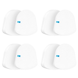 4 Foam and Felt Filters Replacement for Shark Navigator Zero-M Lift-Away Upright Vacuum UV650 UV725 ZU560 ZU560C ZU561 ZU562 ZU572, XHEPA560 & XFFK560