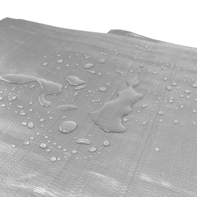 Tough heavy duty 260gsm waterproof tarpaulin/cover up tarp/garden dry storage