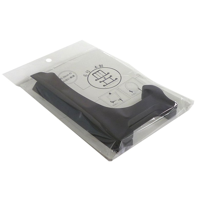 Daisen N06001701 Picture Frame, Small Plate, No. 6, Wood, Black