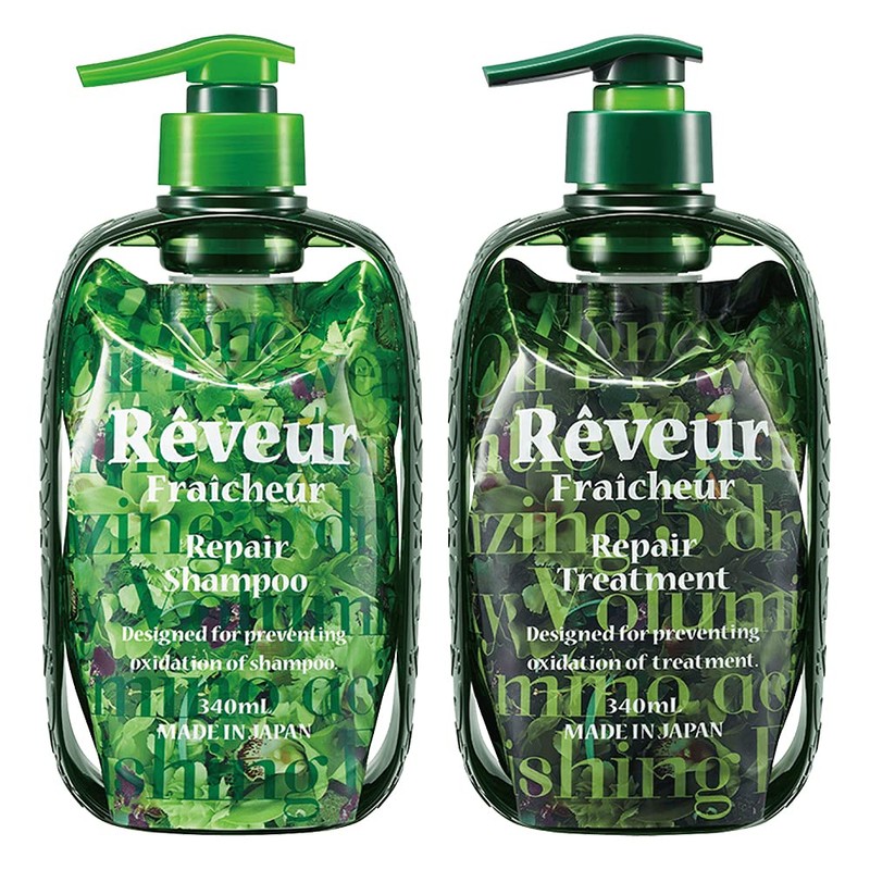 Rêveur Fraicheur Repair Shampoo Dispenser Set - 340ml