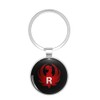 BKR Graphics Ruger Gun Metal Double Sided Key Chain Keychain