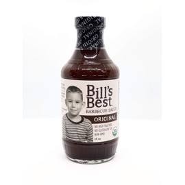 Bill's Best Organic BBQ Sauce 18oz (Original)