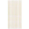 Unique Gold Glitter Reusable Plastic Straws (Pack of 10) -