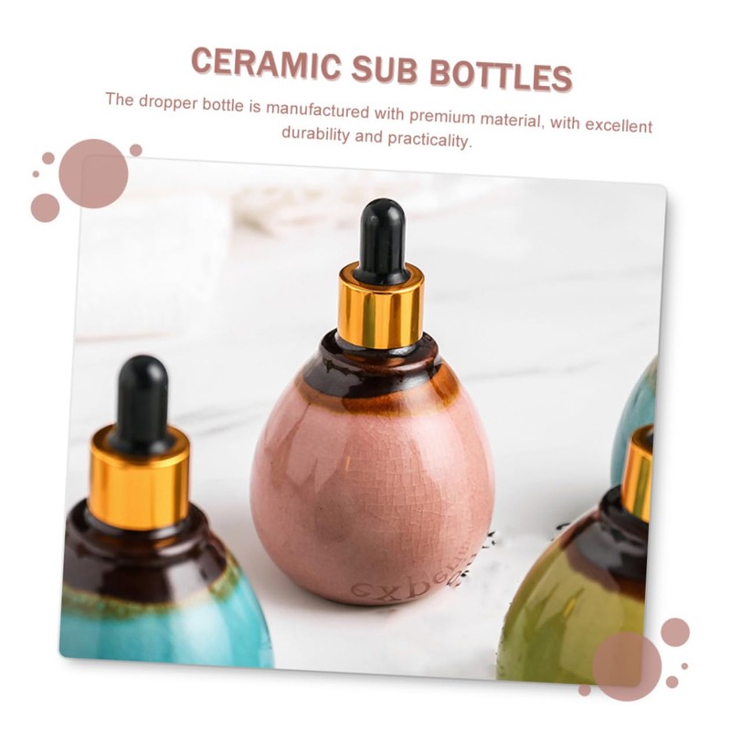 CHILDWEET Travel-Sized Essential Oil Storage Bottle Sub Bottles for Aromatherapy