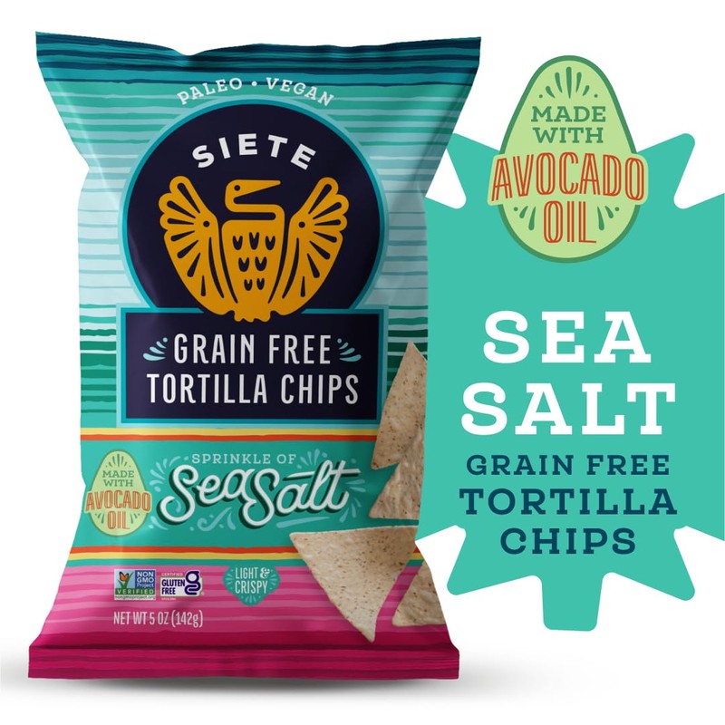 Siete Grain Free Tortilla Chips | Gluten Free Chips |