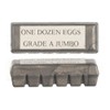1:12 Scale 2 Pc Egg Cartons Set #Fa54112