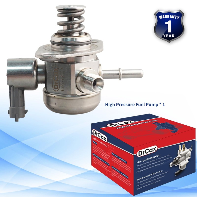 DrCax High Pressure Fuel Pump EJ7Z-9350-A Compatible with Ford Edge