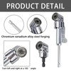 2 PCS Right Angle Drill Attachment, 90-Degree Drill Adapter Set(60cm/140cm),