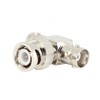 6pcs BNC Male Connector to BNC 2 Female T shape