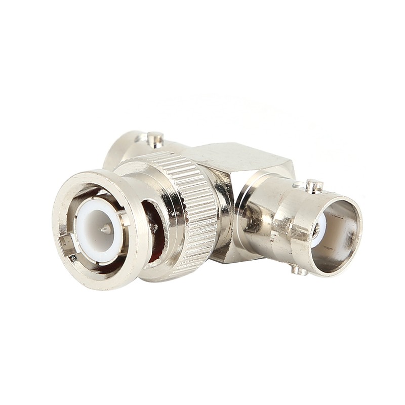 6pcs BNC Male Connector to BNC 2 Female T shape