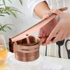 Lemon Squeezer Stainless Steel Long Handle Hand Held Juice Press