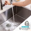 Highcraft 97353 Kitchen Sink Basket Strainer Replacement for Kohler Style