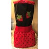 Dust Cover for OSTER. -Design: Strawberry/Red-Black Dots. - Blender dust
