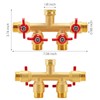 Garden Hose Splitter for Outdoor Use (4 Way)