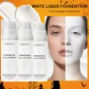 Eronni, 3 Unidades, 37 Ml, Base Mezclable Blanca, Tapa
