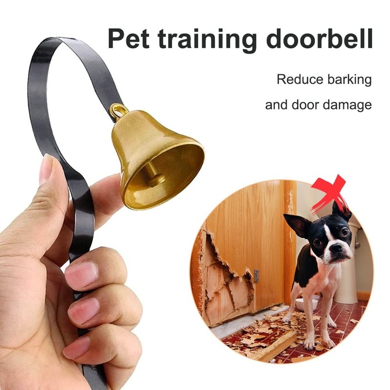 DONGKER Dog Training Bell, 18 cm Shop Owner Bell, Metal