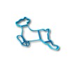 Prancing Reindeer Cookie Cutter (4.0 Inch)