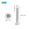 PATIKIL Phillips Pan Head Screws, 60 Pack M2.5-0.45 x 16mm