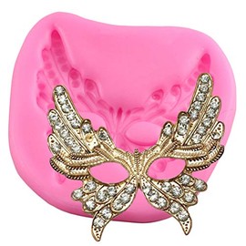 Cute Small Masquerade Mask Ball DIY 3D Silicone Mold Making Ice Blocks Candy Fondant Chocolates Soaps Cakes Mousse Jelly Kitchen Decor Baking Tool