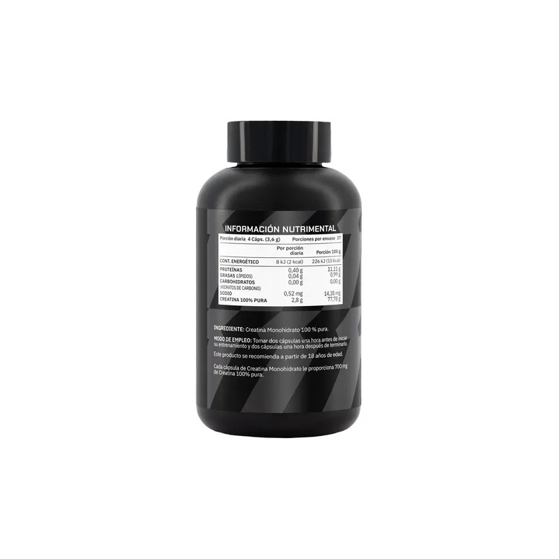 Suplemento Creatina Monohidrato 100% (150 Cáps) - Prowinner Natural