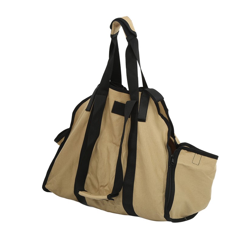 Firewood Carrier Oxford Cloth Portable Firewood Carry Bag Foldable Multifunction