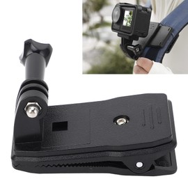 Backpack Strap Mount Quick Clip Mount for Action 3 4 for 3 for X4 GO3, 360 Degree Rotation Quick Release Shoulder Strap Holder, Action Camera Accessories