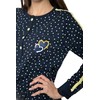 Consult-Tex DW192 Women's Long Sleeve Cotton Pyjamas, blue