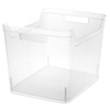 Sterilite Wide Shelf Bin Organizing Plastic Container, Home Kitchen or