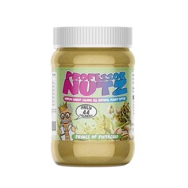 Professor Nutz Organic Peanut Butter- Low Calorie, Nut Butter, Natural Peanut Butter, Natural Fiber, Healthy Peanuts, Great source of Protein, 30 Essential Vitamins (12.41 Ounce, Pistachio)