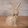 Goldbach 805349 Rabbit 20 cm Large Beige Ceramic Easter Bunny