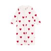 Petit Bateau Baby A0D3I Combisac, White/Red, 0-3 Months
