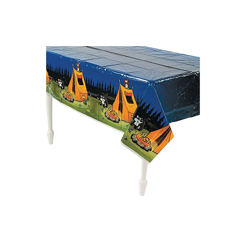 Fun Express Camp Adventure TABLECOVER - Party Supplies - 1