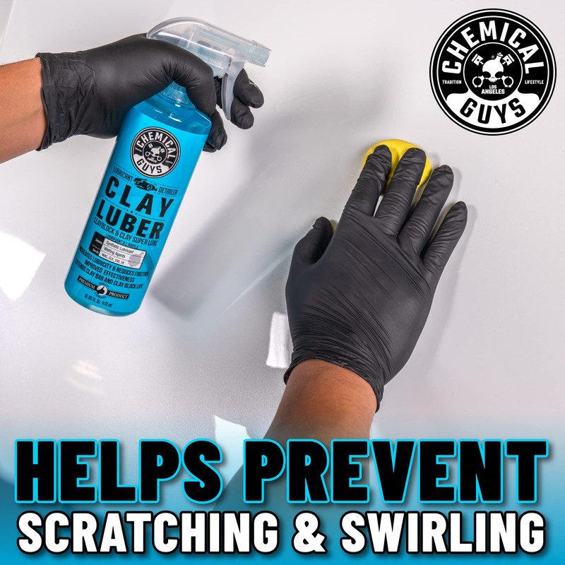 Chemical Guys Clay Bar and Luber Synthetic Lubricant Kit -