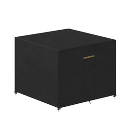 Vansheim Tarpaulin for Garden Furniture, Waterproof Cover for Garden Tables and Chairs, with Ventilation Openings, UV-Resistant, Oxford Fabric, 70 x 70 x 70 cm