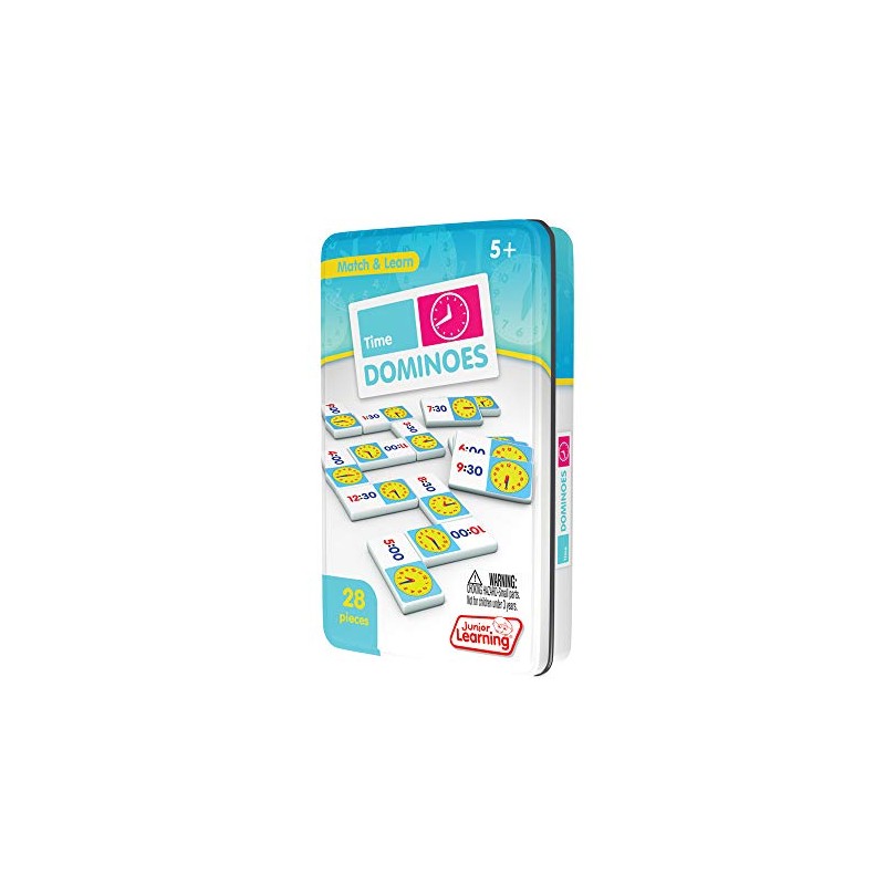 Junior Learning JL486 Time Dominoes pequeño