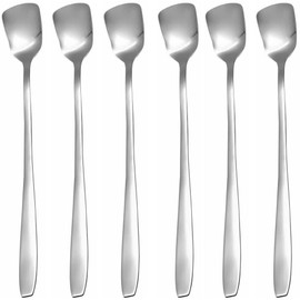 GRÄWE Königstein Series Ice Cream Spoons Long Stainless Steel Set of 6