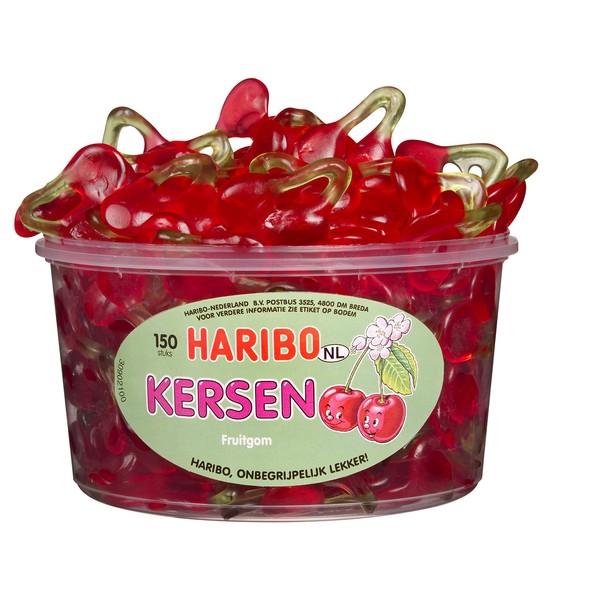 Haribo Happy Cherries, 1er Pack (1 x 1.2 kg)