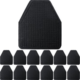 Nuanchu 6 Pack Urinal Mats for Men Bathroom Commercial Urinal Floor Mats Pads for Mens Restroom Non Slip Splash Toilet Bulk Eliminating Bathroom Odor Washable Disposable Large 17.5 x 21 Inch