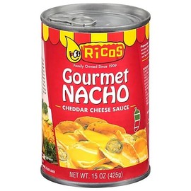 Gourmet Nacho Cheddar Cheese Sauce, 15 oz, Shelf-Stable (Pack of 6)