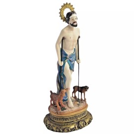 San Lázaro 12"  Lazarus of Bethany Resin Religious Figure