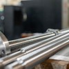 MECCANIXITY 2Pack M8 x 400mm Fully Threaded Rod with 4